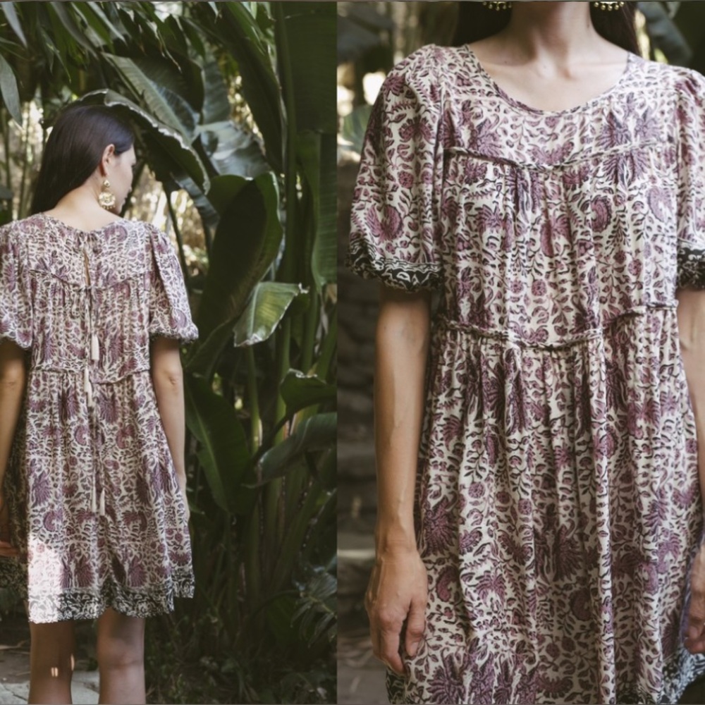 NATALIE MARTIN HALEY SHORT PRINTED DRESS SIZE XS